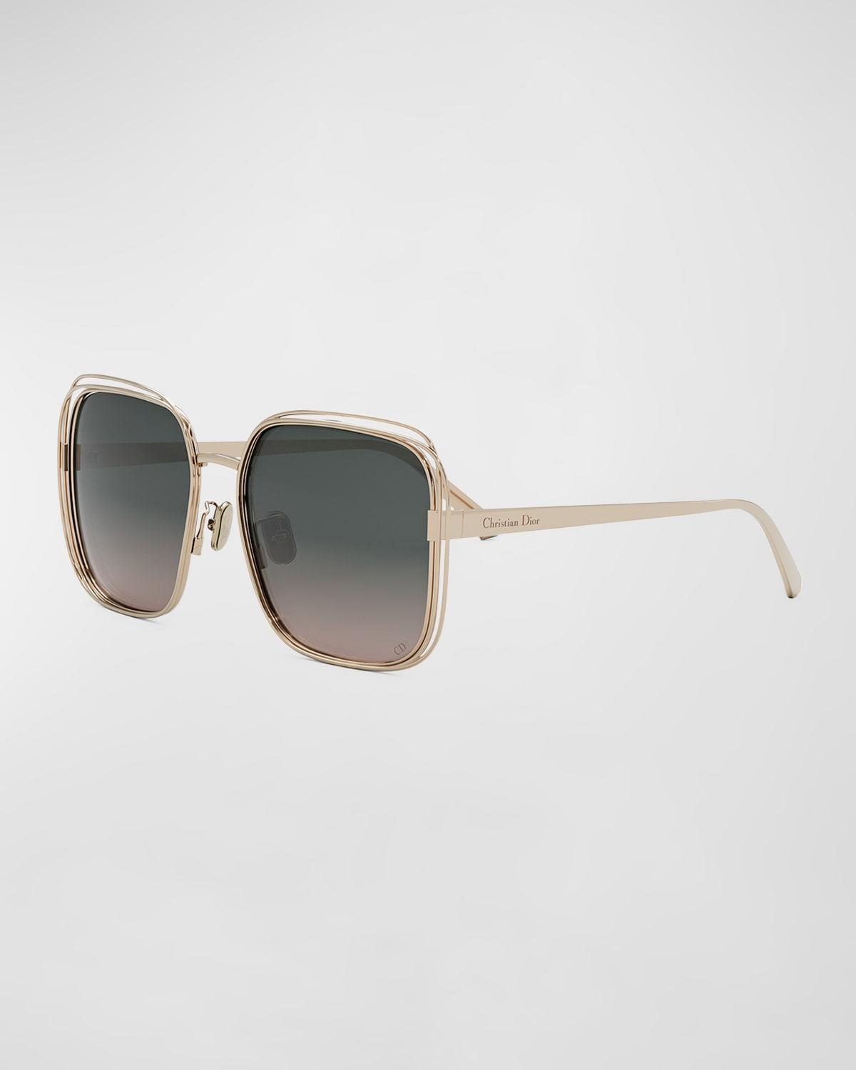 Womens 54MM Square Cat-Eye Sunglasses Product Image