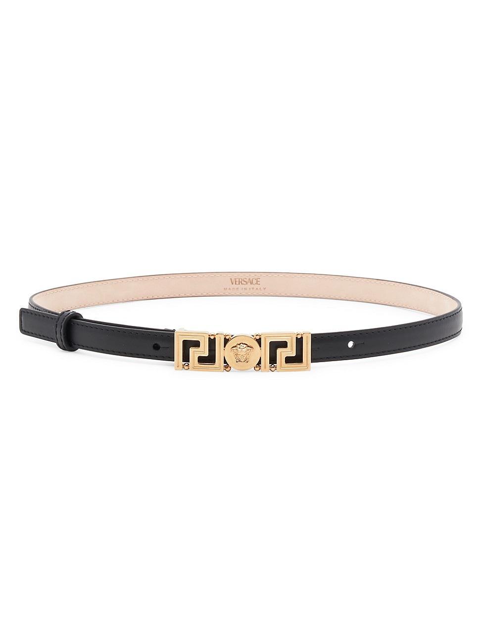 Greca-Medusa Leather Belt Product Image