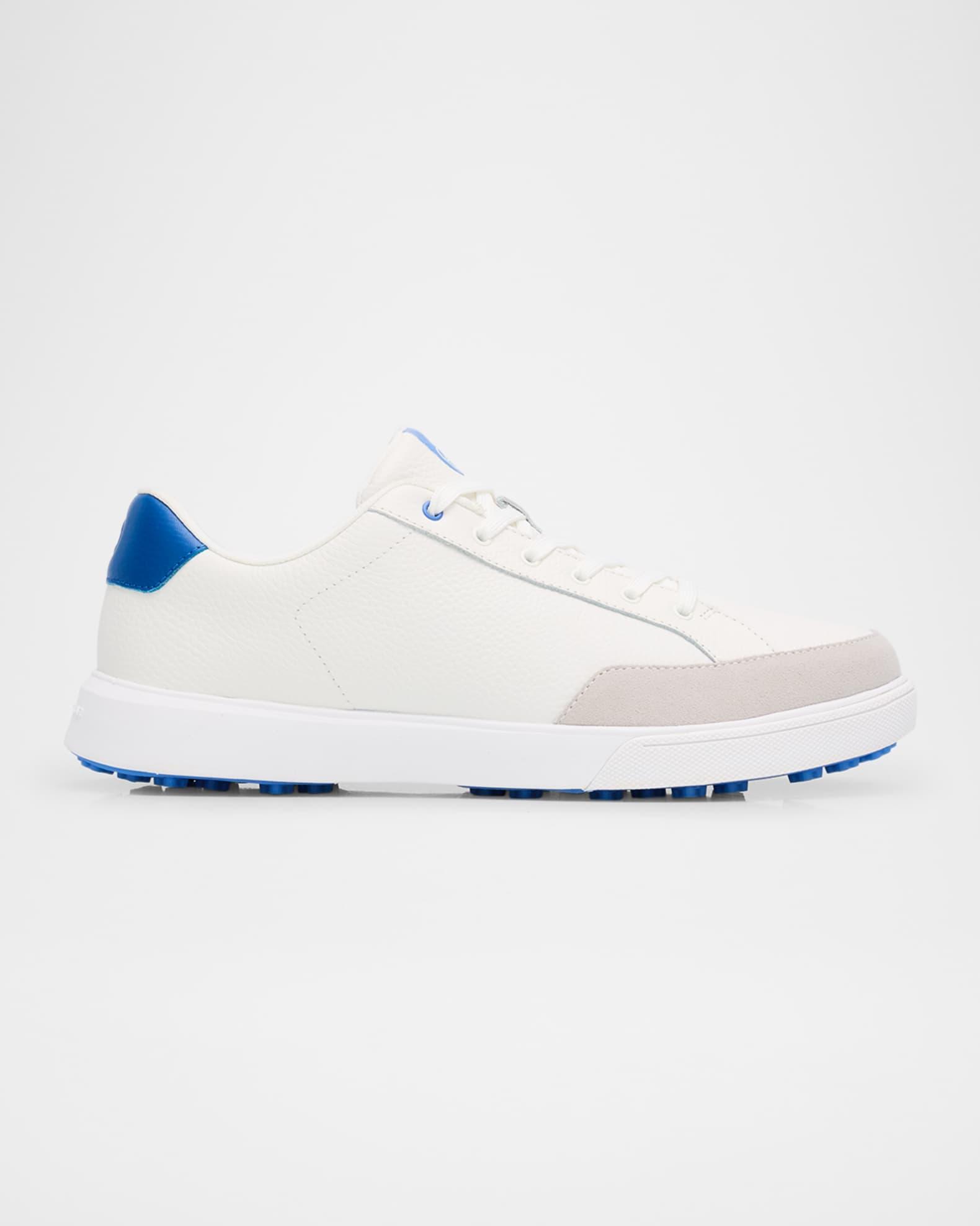 Men's Drift Leather Hybrid Golf Sneakers Product Image