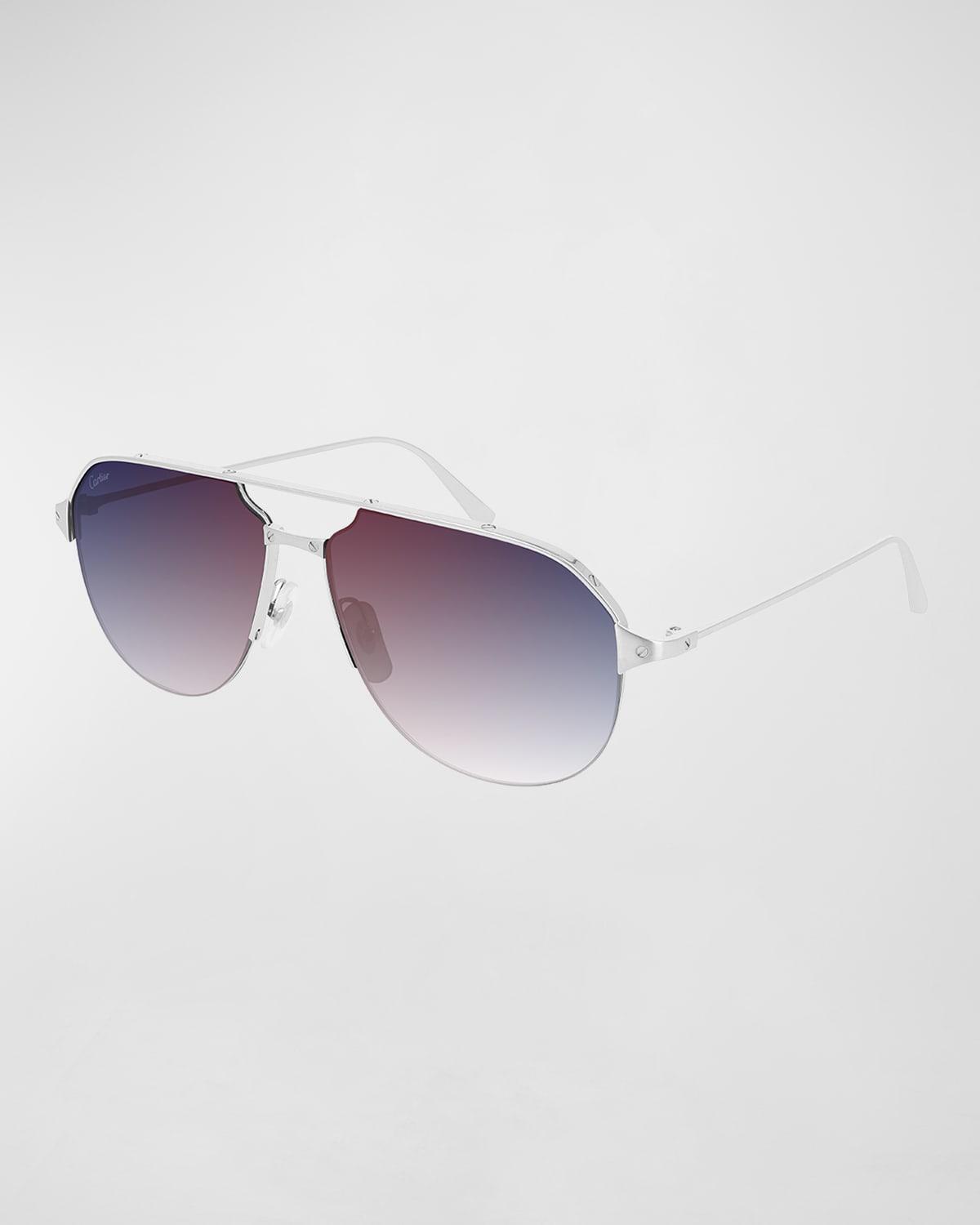 Studded Side Oversized Square Sunglasses Female Product Image