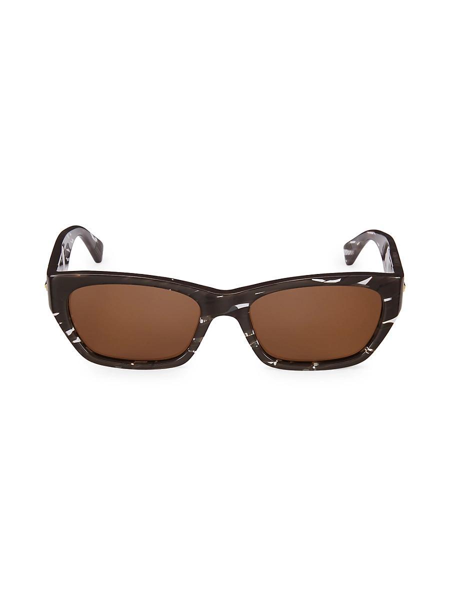 Womens Unapologetic 55MM Rectangular Sunglasses Product Image