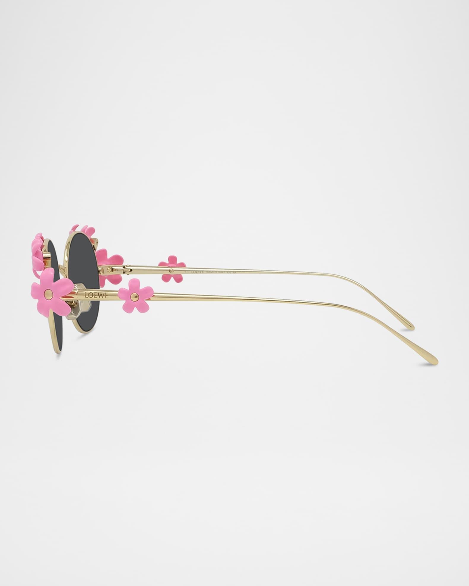 Signature Floral Metal Sunglasses Product Image