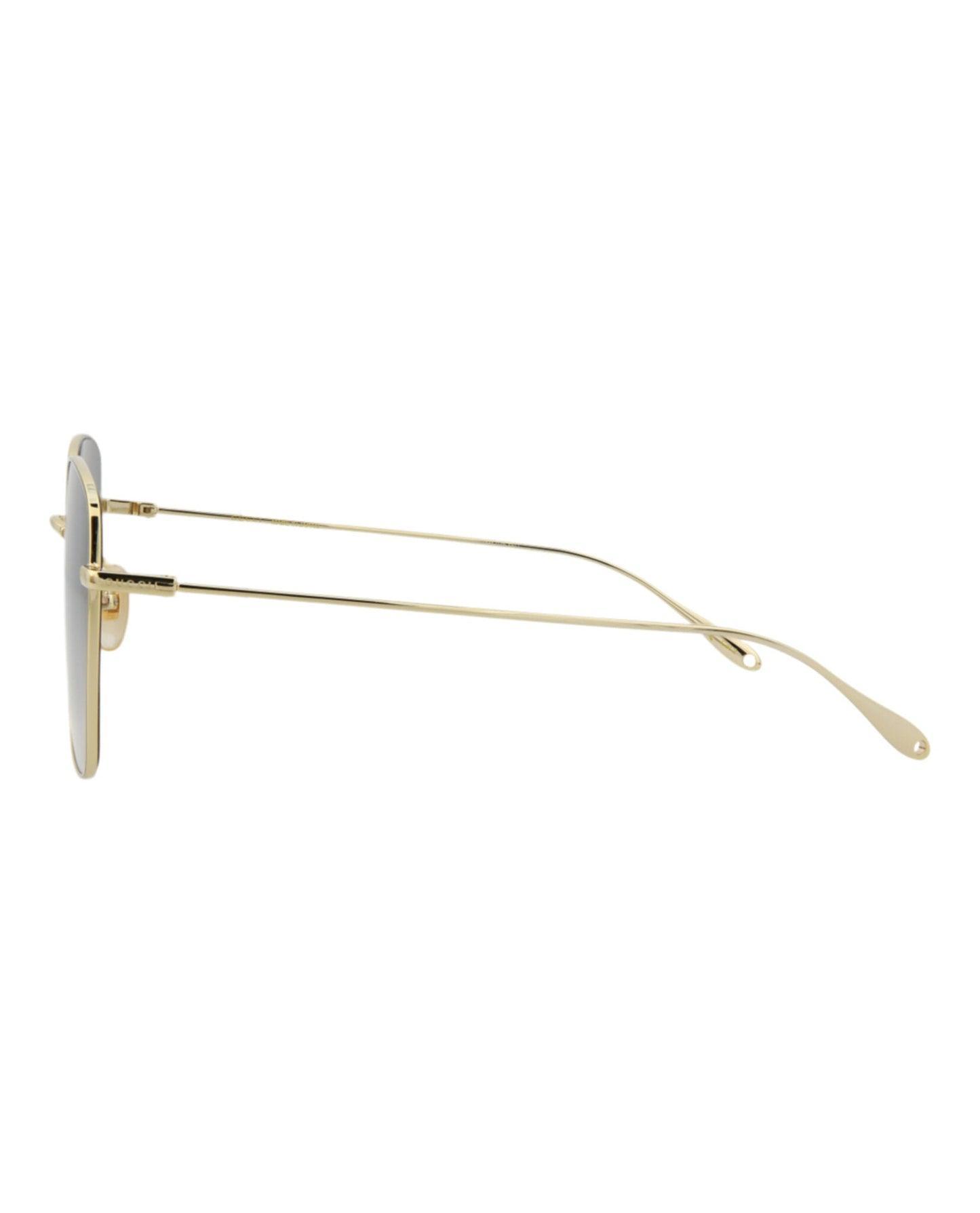 Metallic Detail Ombre Lens Sunglasses Female Product Image