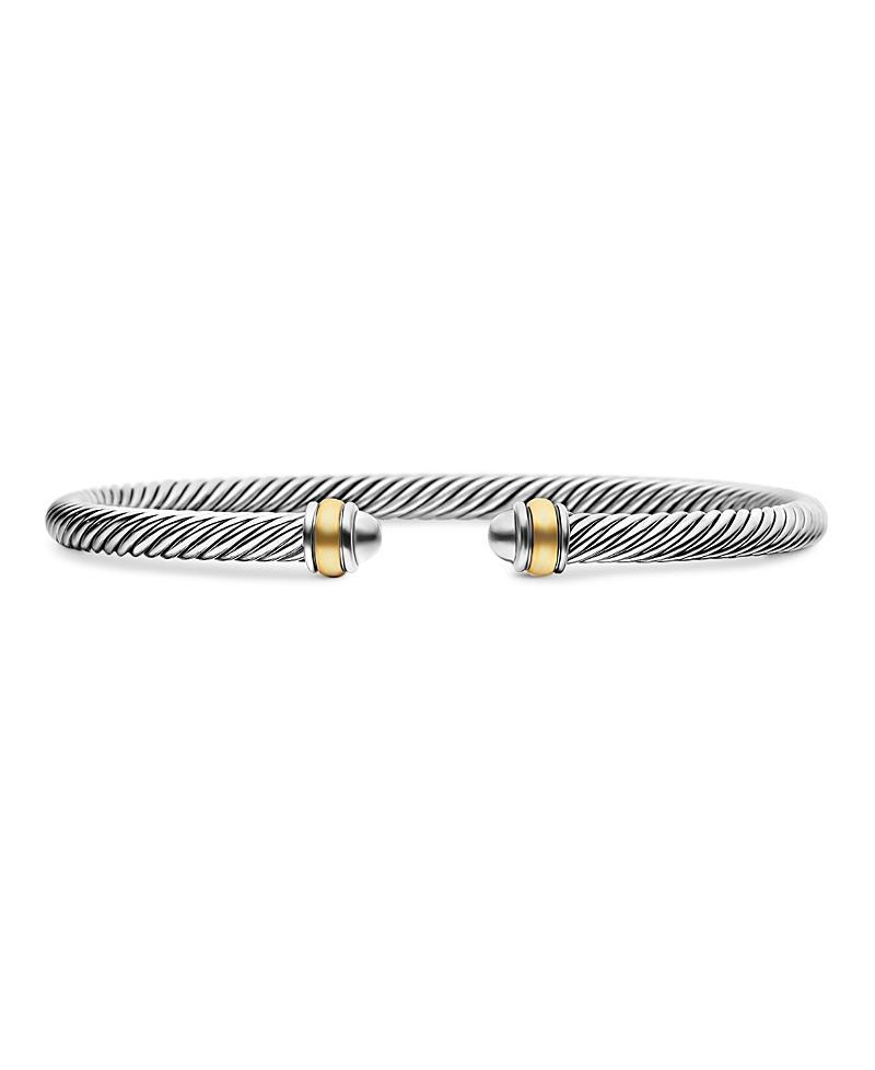 David Yurman Cable Classics Bracelet with 18K Gold, 4mm Product Image