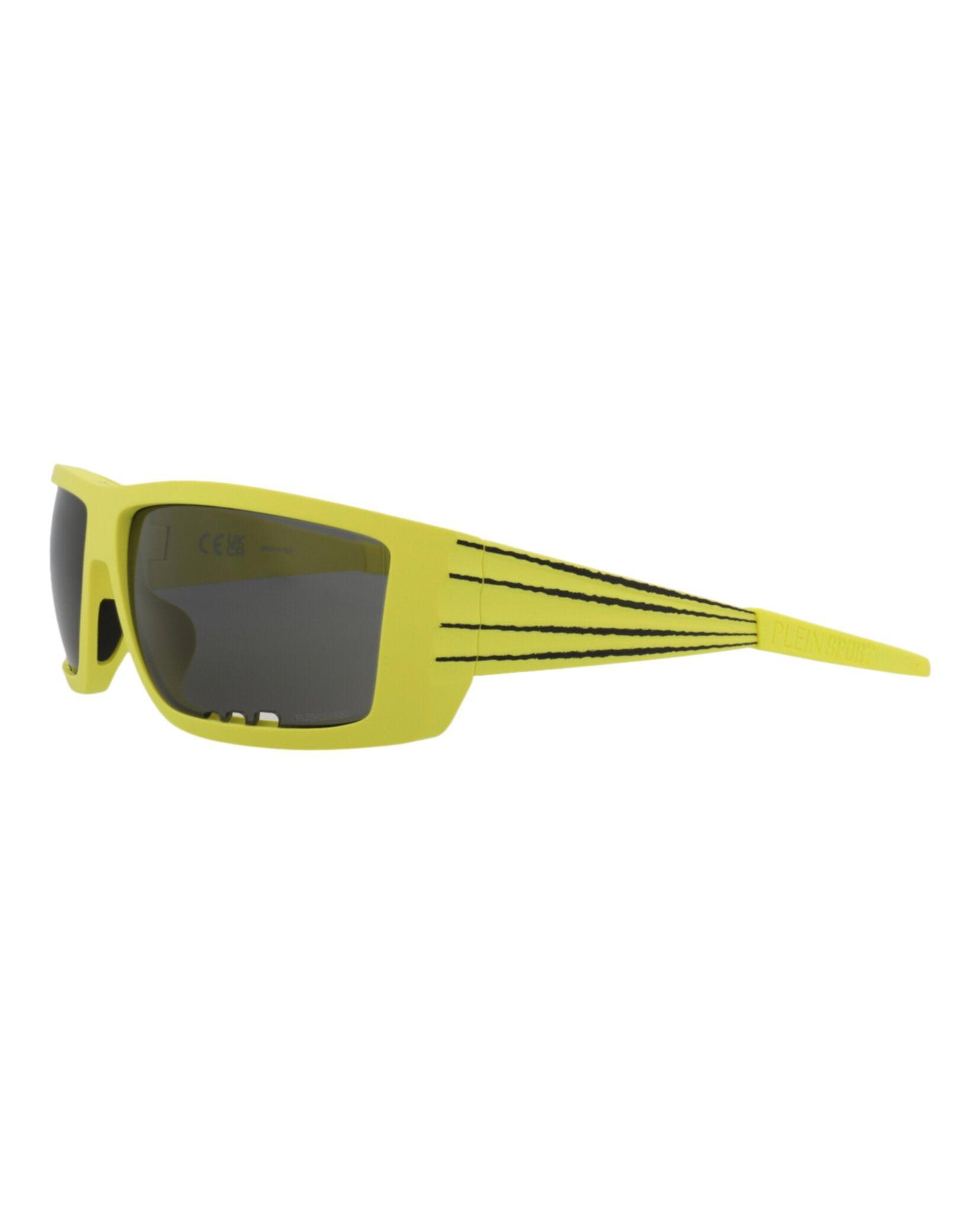 Philipp Plein Square-Frame Injection Sunglasses Male Product Image
