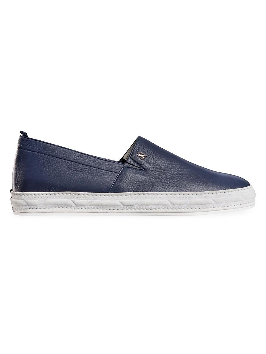 Mens Slip-On Deerskin Casual Loafers Product Image
