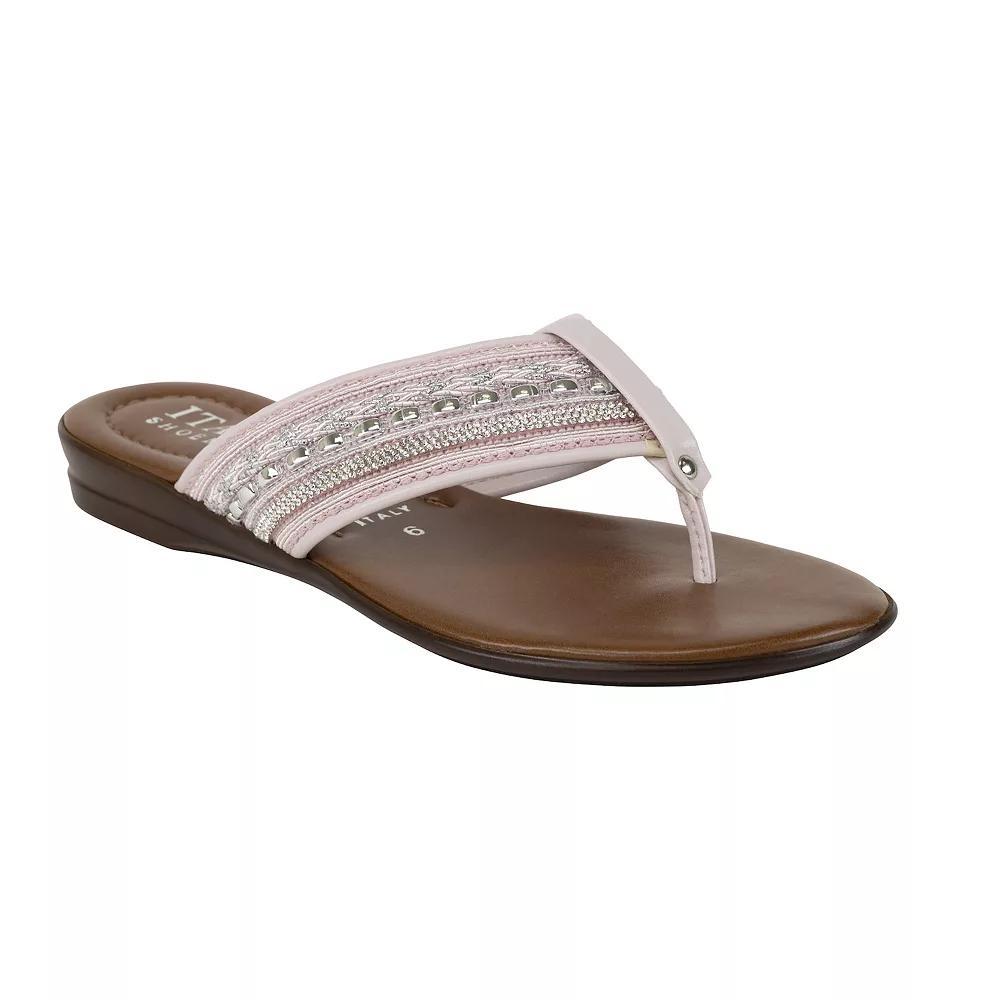 Italian Shoemakers Zali Women's Thong Sandals, Size: 5, Blush Product Image