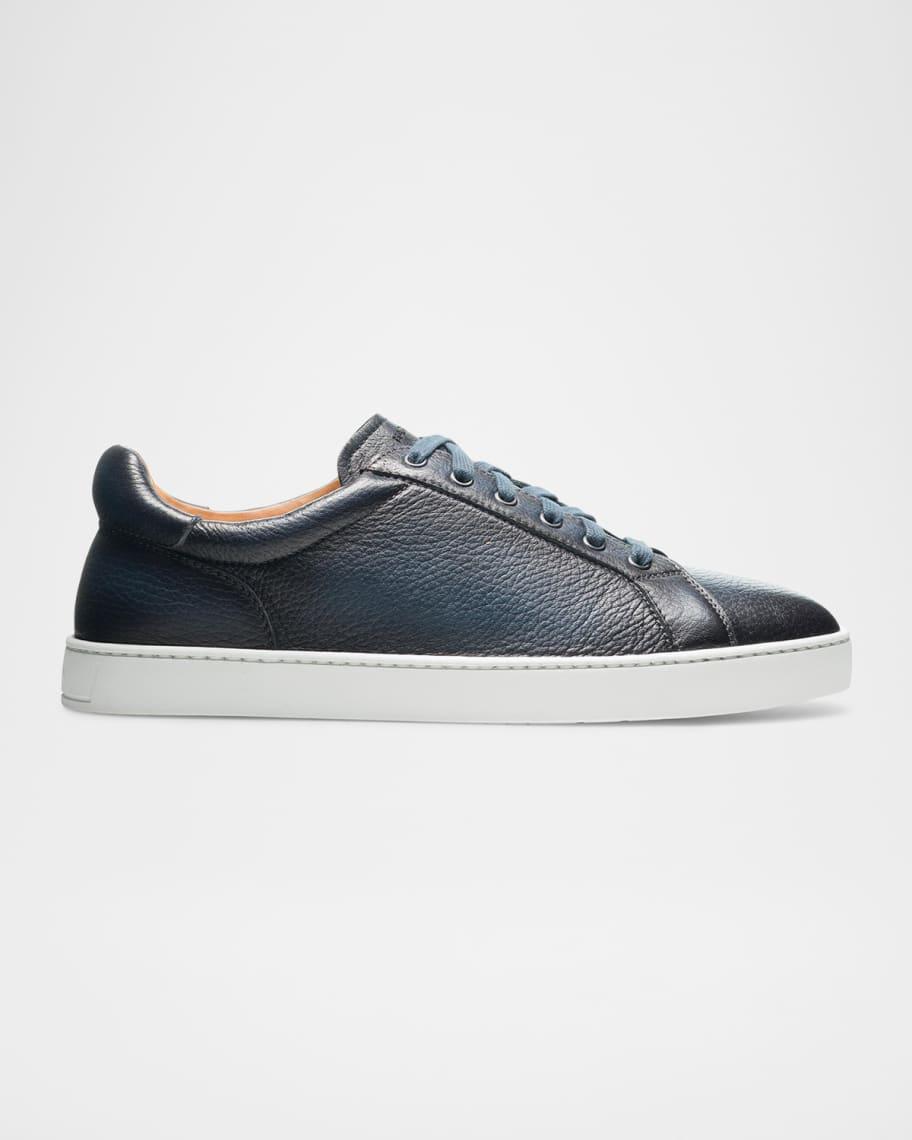 Men's Leve Soft Leather Low-Top Sneakers Product Image