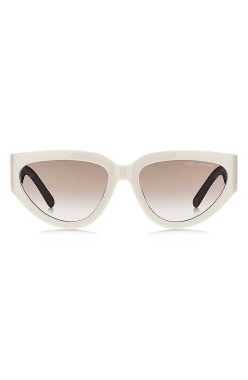 J Marc Logo Plastic Cat-Eye Sunglasses Product Image