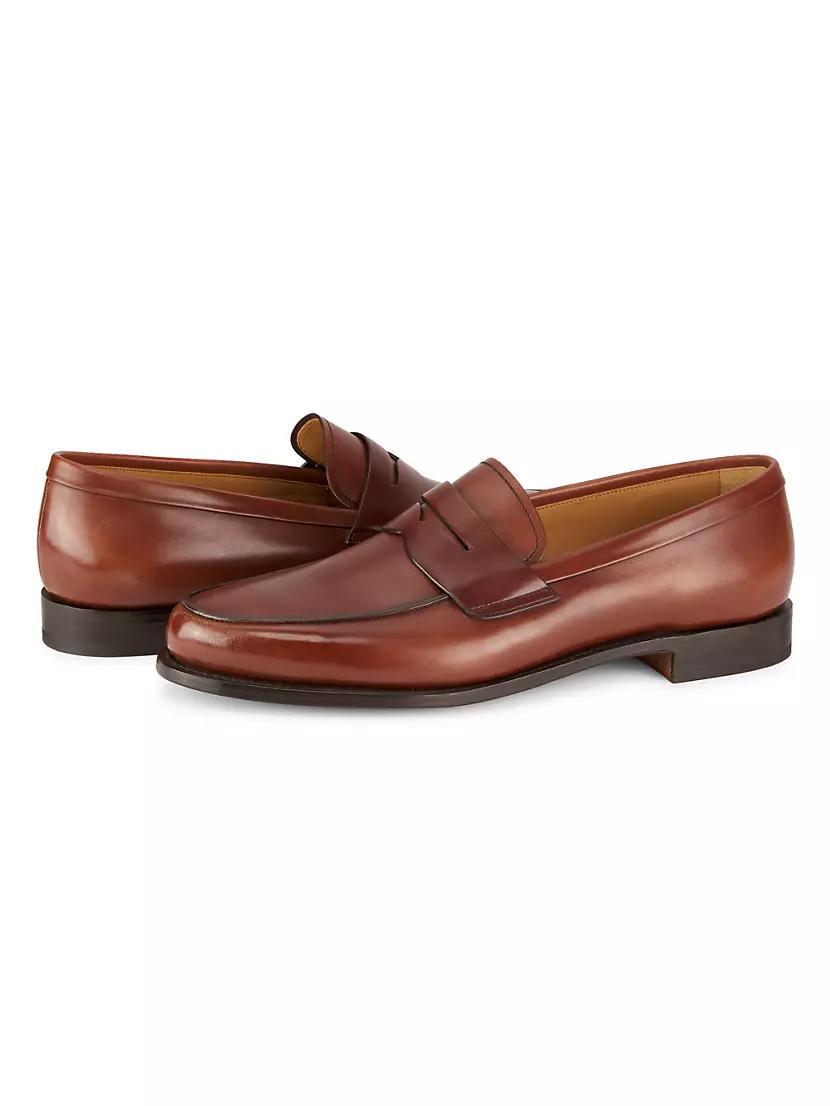 Mens Milford Leather Loafers Product Image