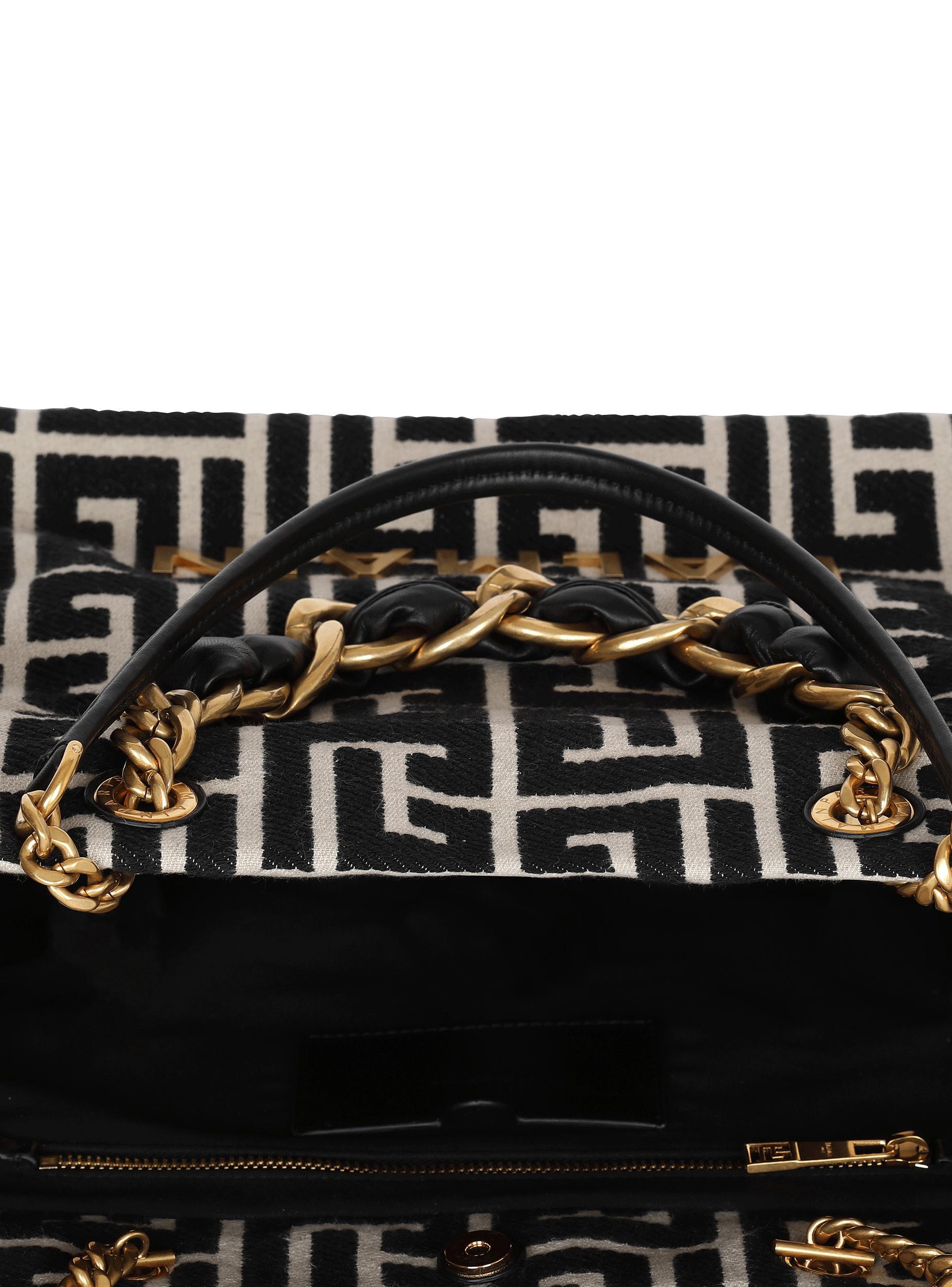 1945 Soft PB-monogrammed jacquard canvas tote bag Product Image