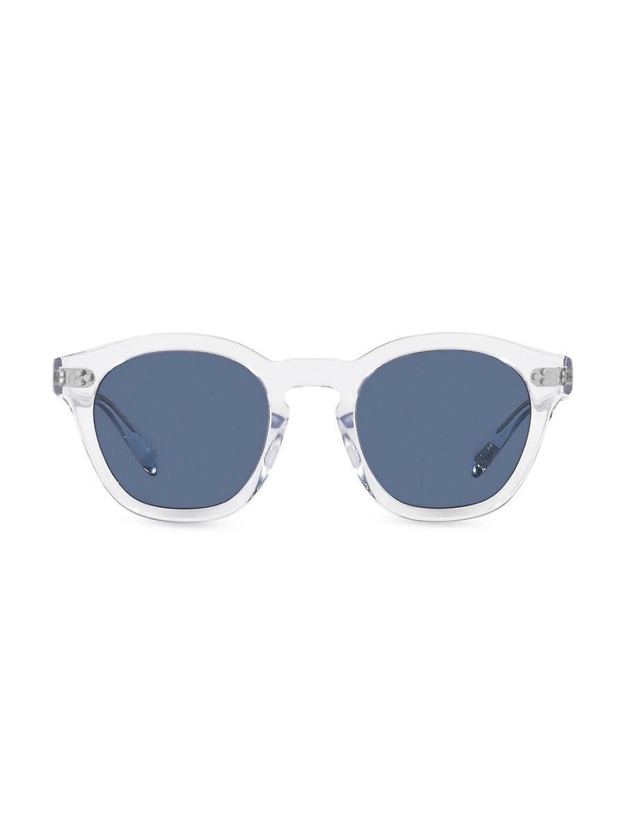 Mens Rorke 47MM Round Mirrored Sunglasses Product Image