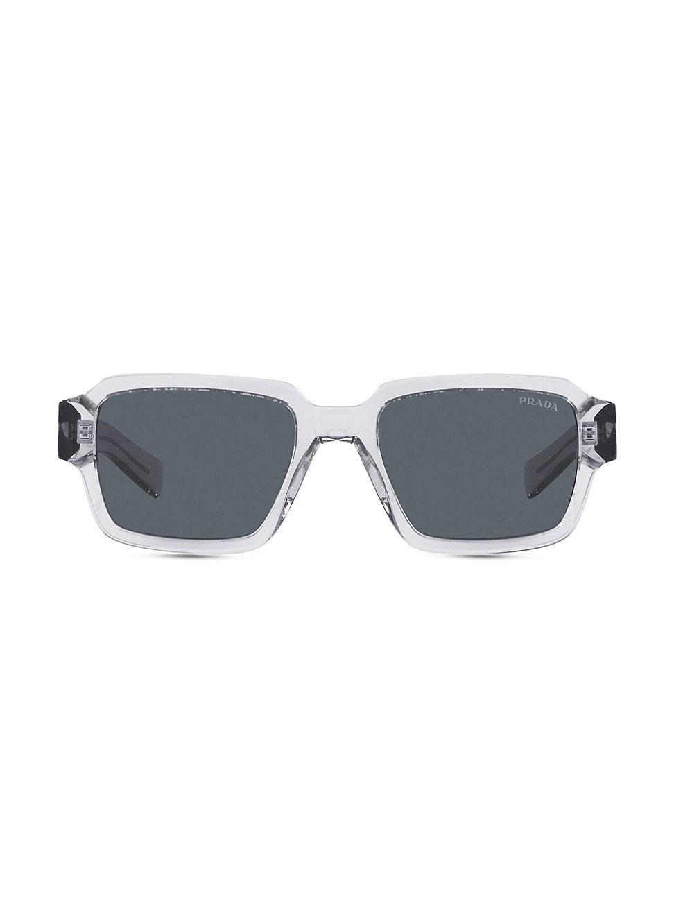Prada Mens PR 02ZS 52mm Square Sunglasses Product Image