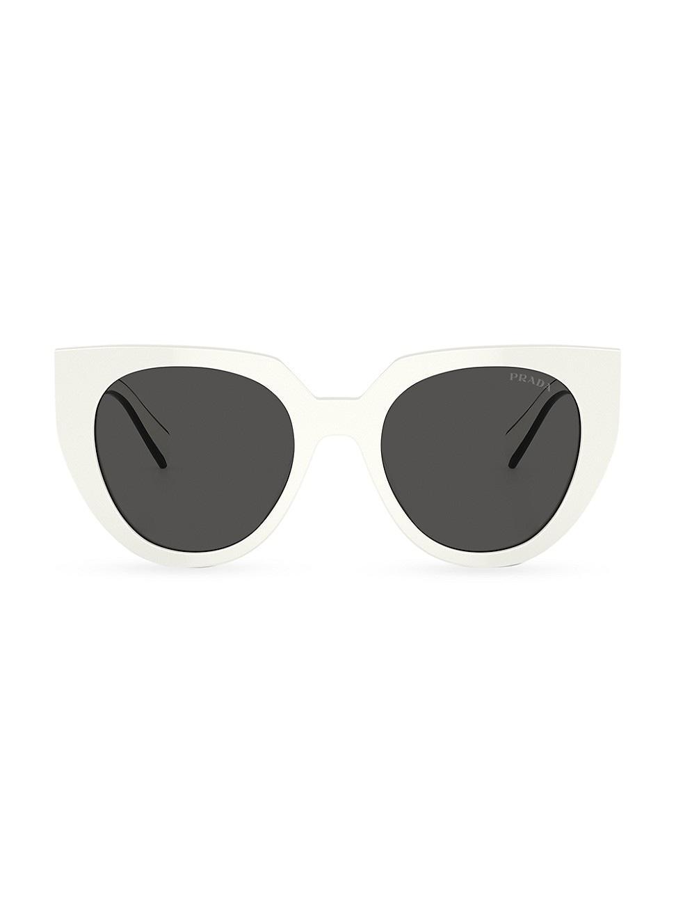 Prada Womens PR 14WS 52mm Tortoise Cat Eye Sunglasses Product Image