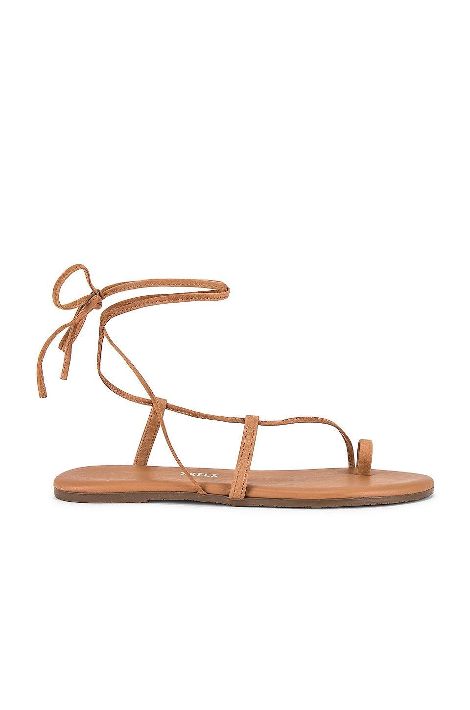 Tkees Womens Jo Ankle-Tie Sandals Product Image