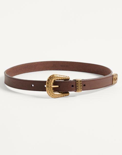 VLOGO SIGNATURE CALFSKIN BELT 20 MM Product Image