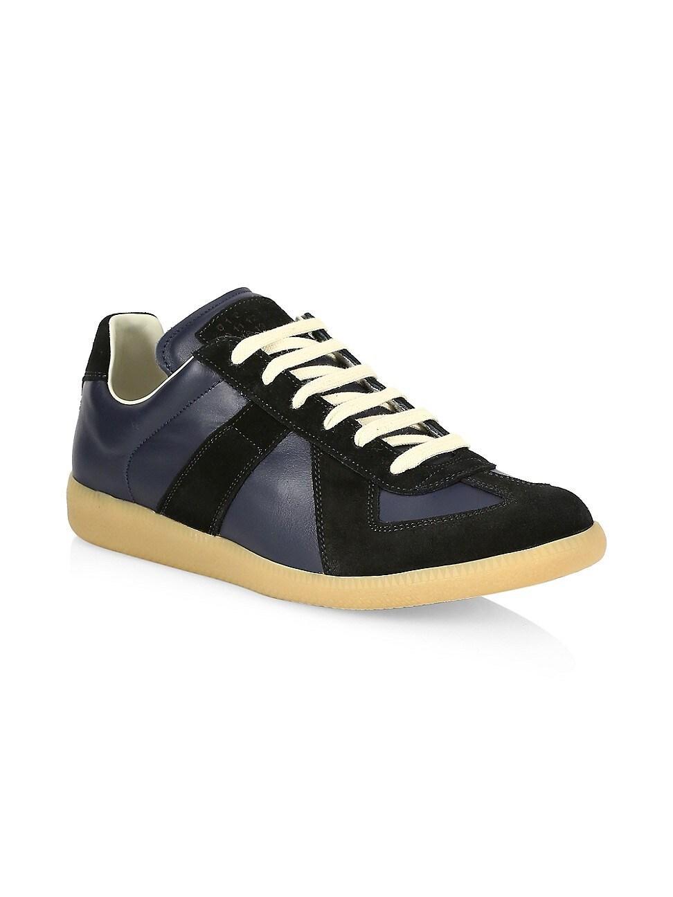Mens Replica Leather & Suede Sneakers Product Image