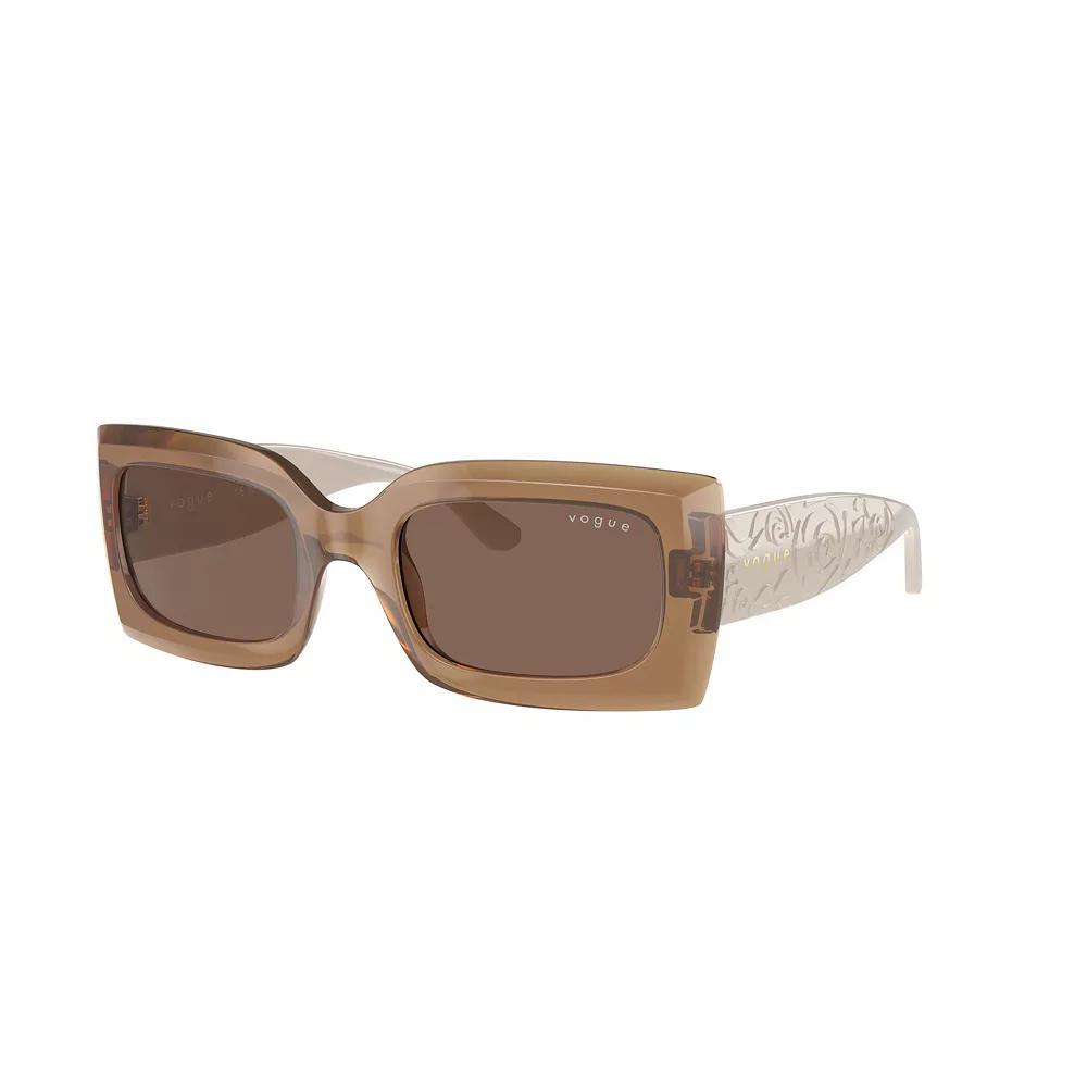 Men's Ray-Ban RB3736 56mm Irregular Mirror Sunglasses, Silver Product Image