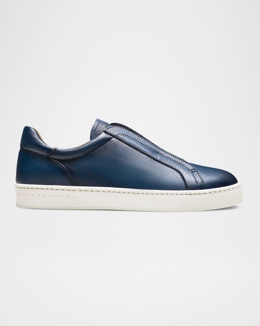 Mens Gasol Leather Slip-On Sneakers Product Image
