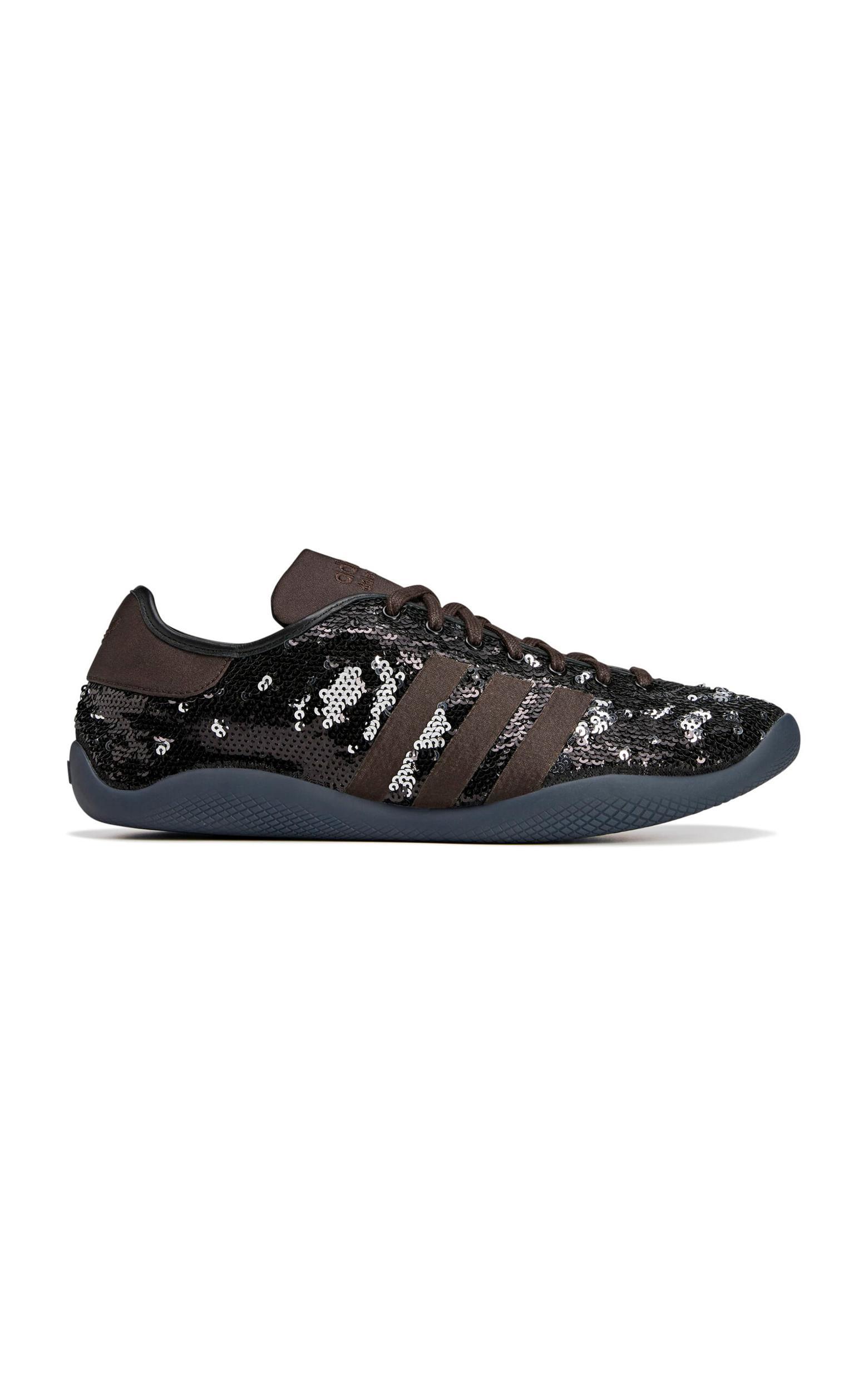 ADIDAS ORIGINALS Adidas X Wales Bonner X Wales Bonner Karintha Sequin Sneakers In Brown Product Image