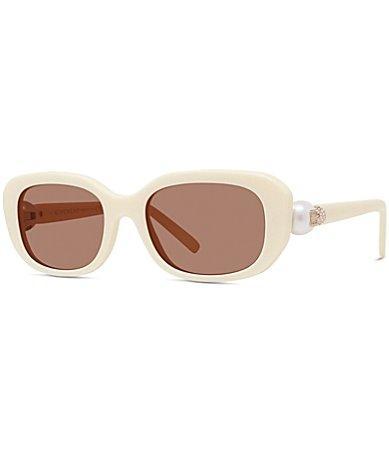 Givenchy Womens Pearl 53mm Oval Sunglasses Product Image