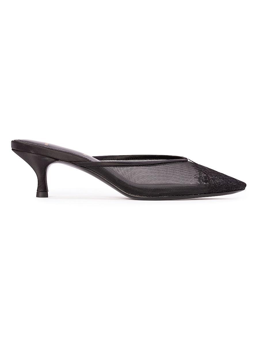 Womens Cara 50MM Mesh Mules Product Image