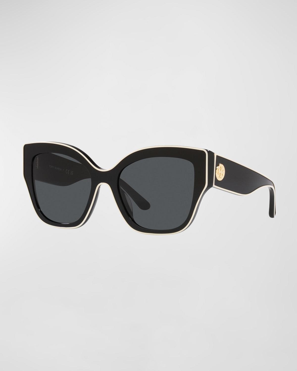 Oversized Acetate Butterfly Sunglasses Product Image