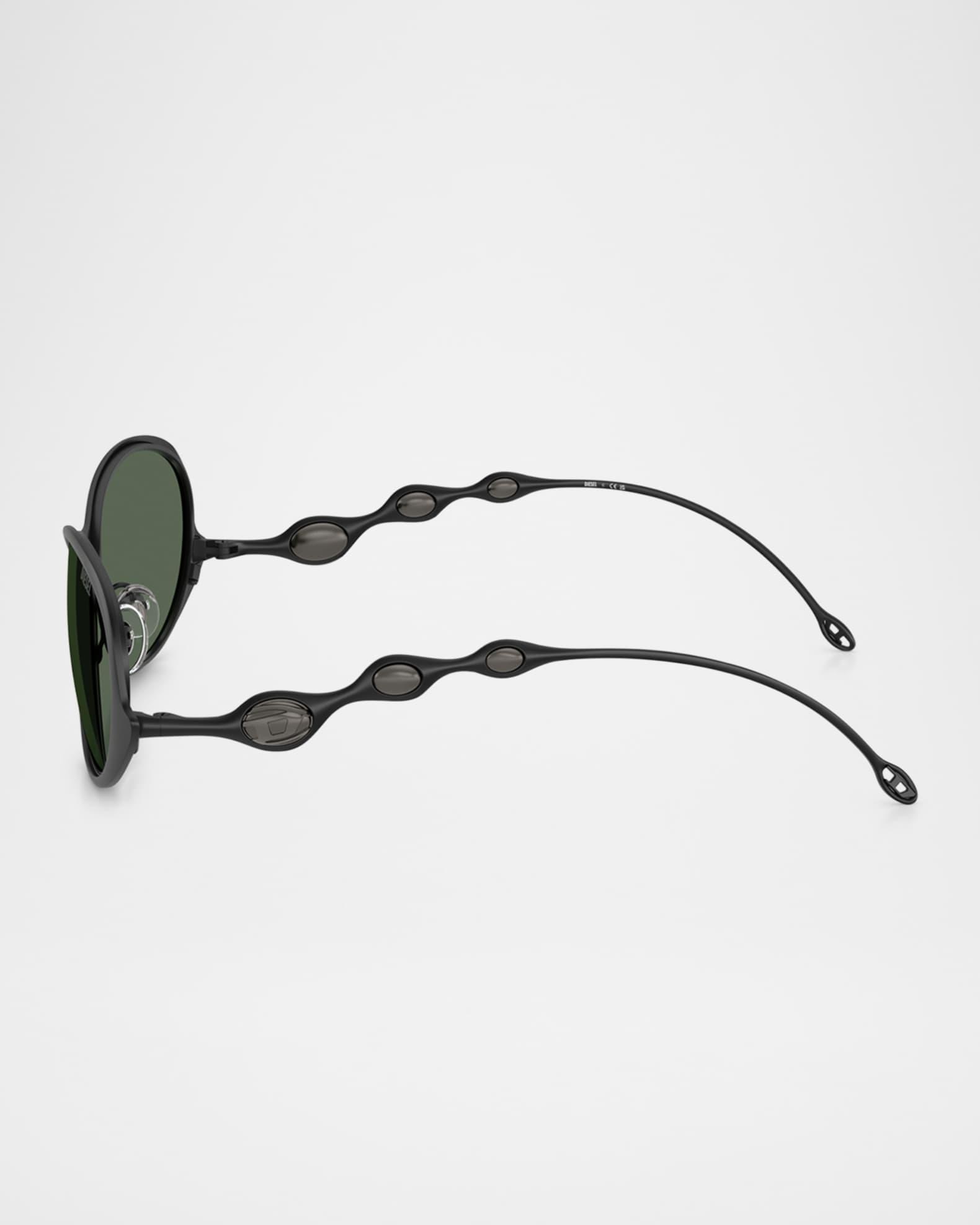 Mens DL1014 Oval Sunglasses Product Image