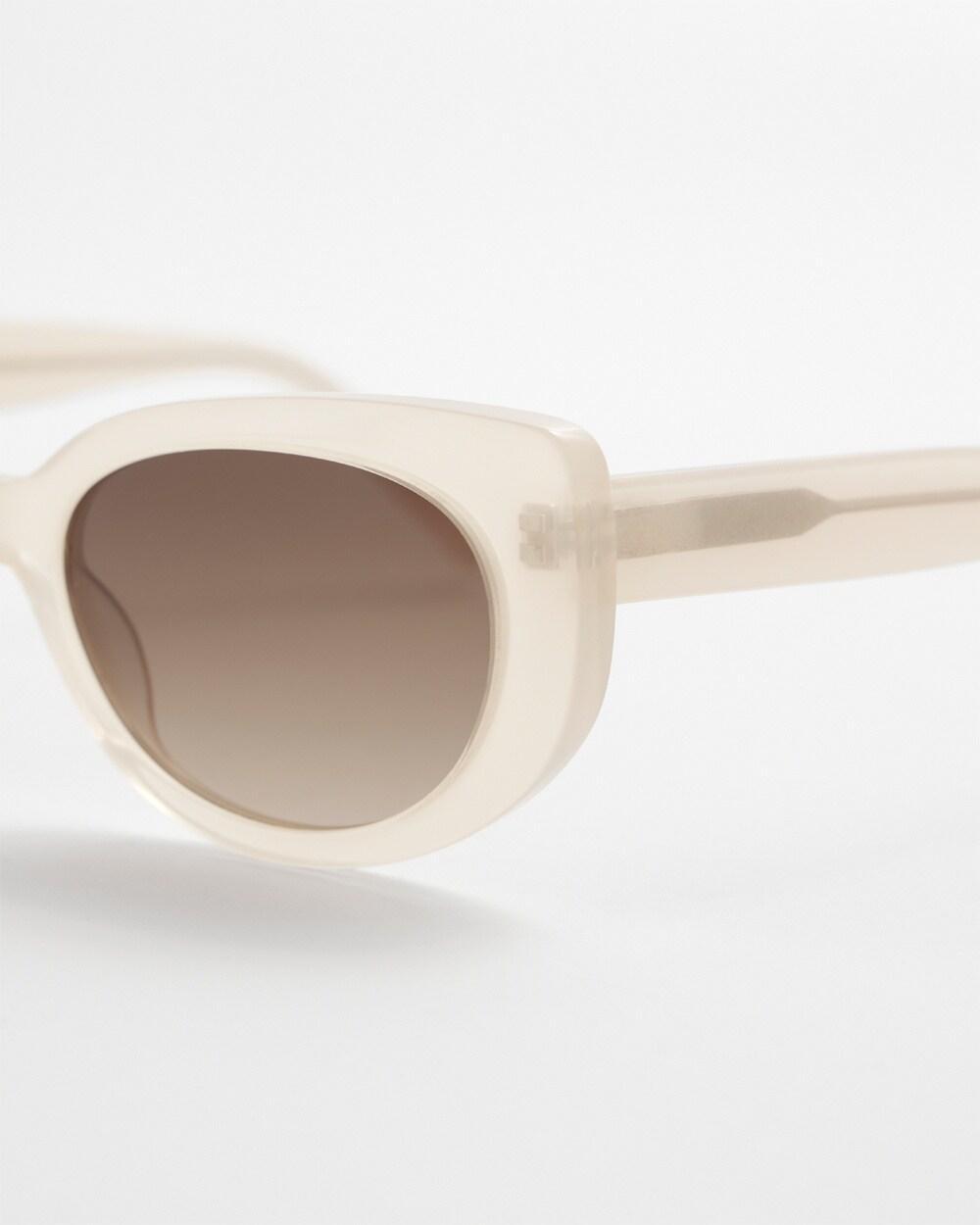 Nude Cateye Sunglasses Product Image