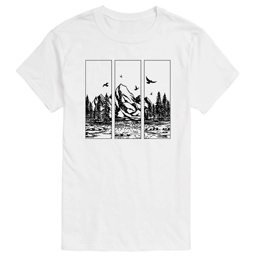 Mens Mountain Scene Tee Product Image