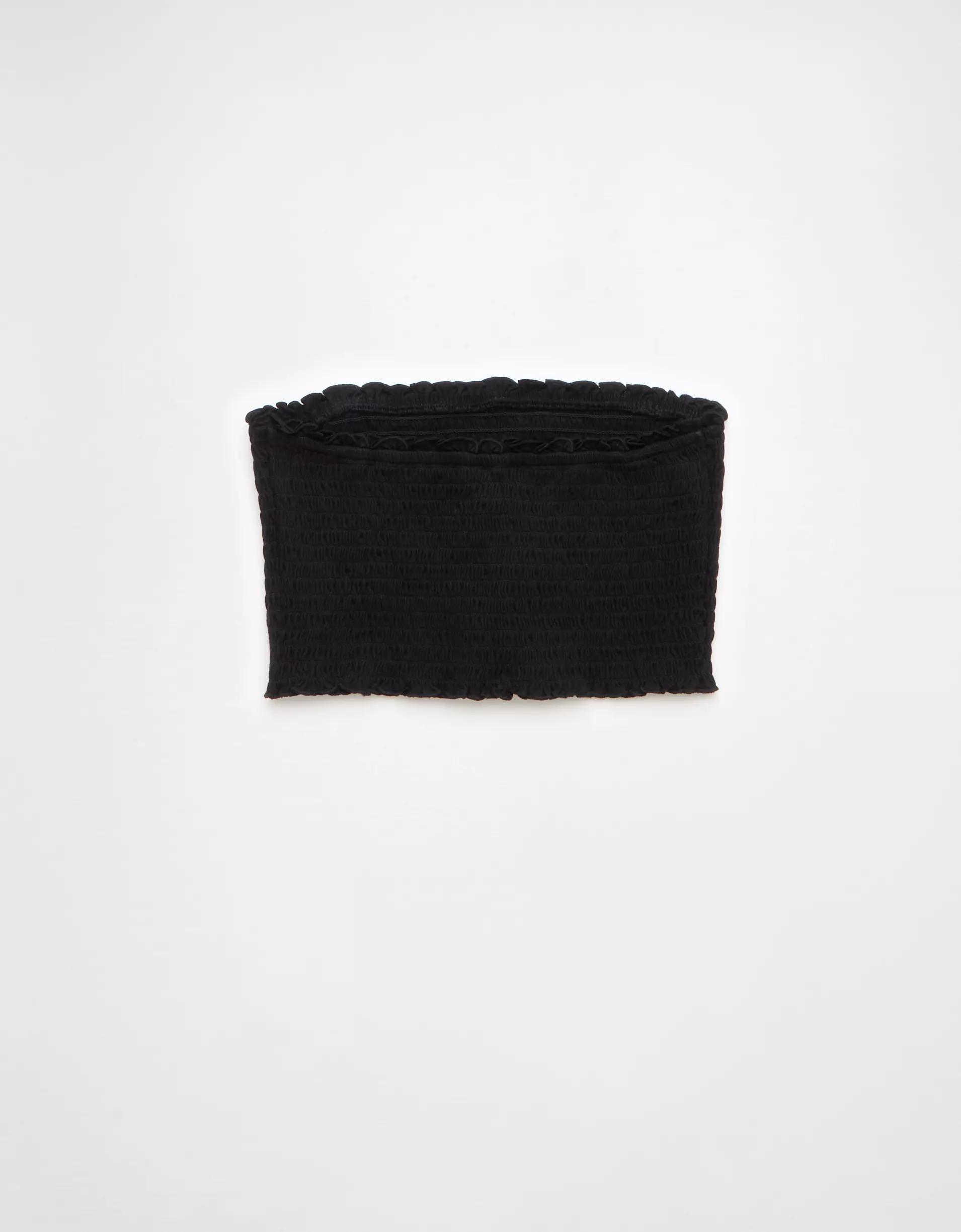 AE Sunchaser Knit Smocked Bandeau Product Image
