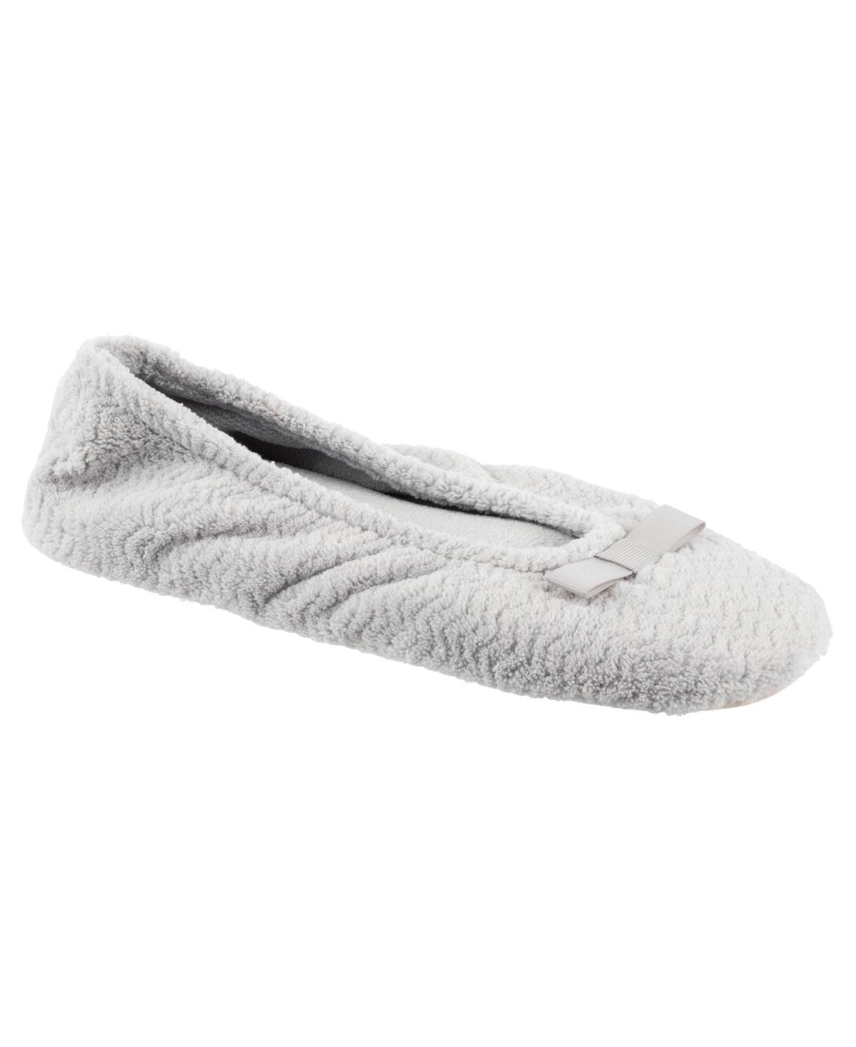 isotoner Chevron Women's Ballet Slippers, Size: Medium, Brown Product Image
