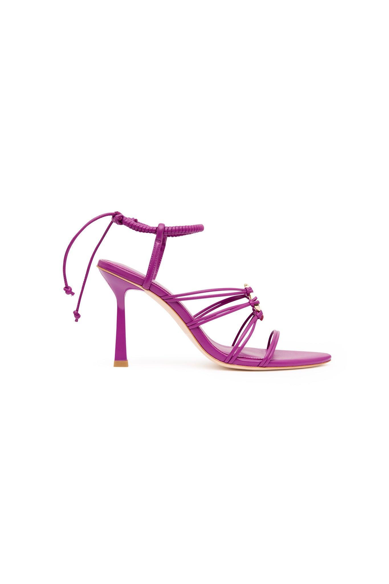 Mirage Leather Strappy Heel Product Image