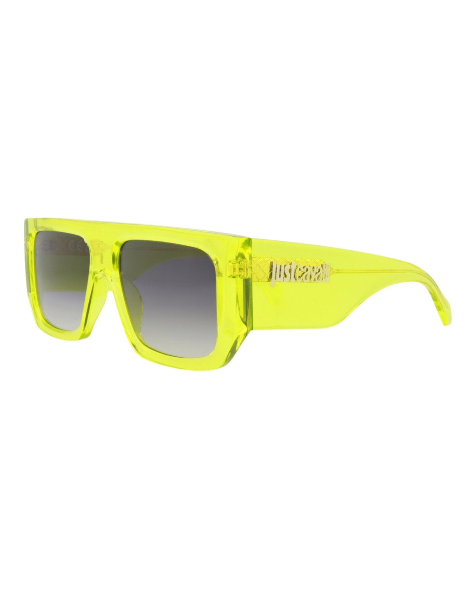Just Cavalli Navigator-Frame Acetate Sunglasses Unisex Product Image
