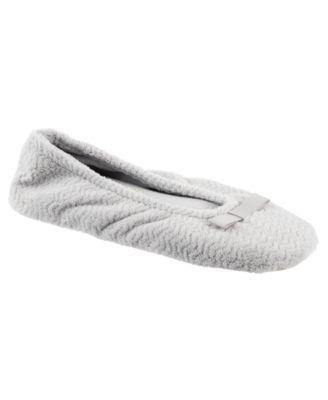 isotoner Chevron Women's Ballet Slippers, Size: Medium, Brown Product Image