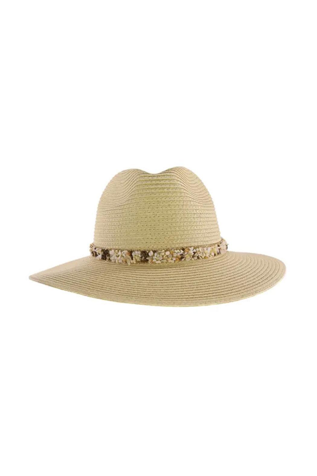 Gem Cluster Band Panama Hat Product Image