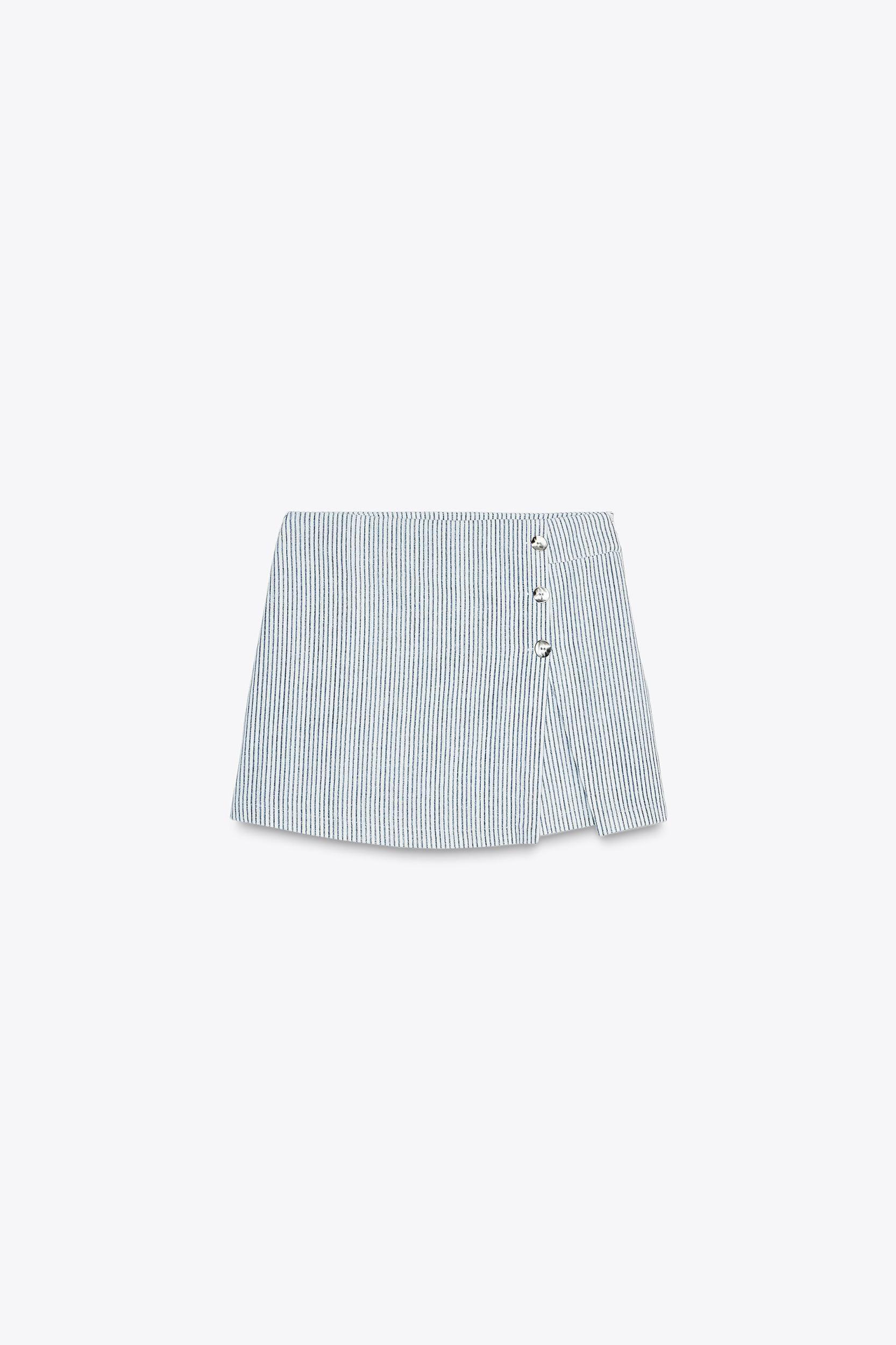 STRIPED SKORT Product Image