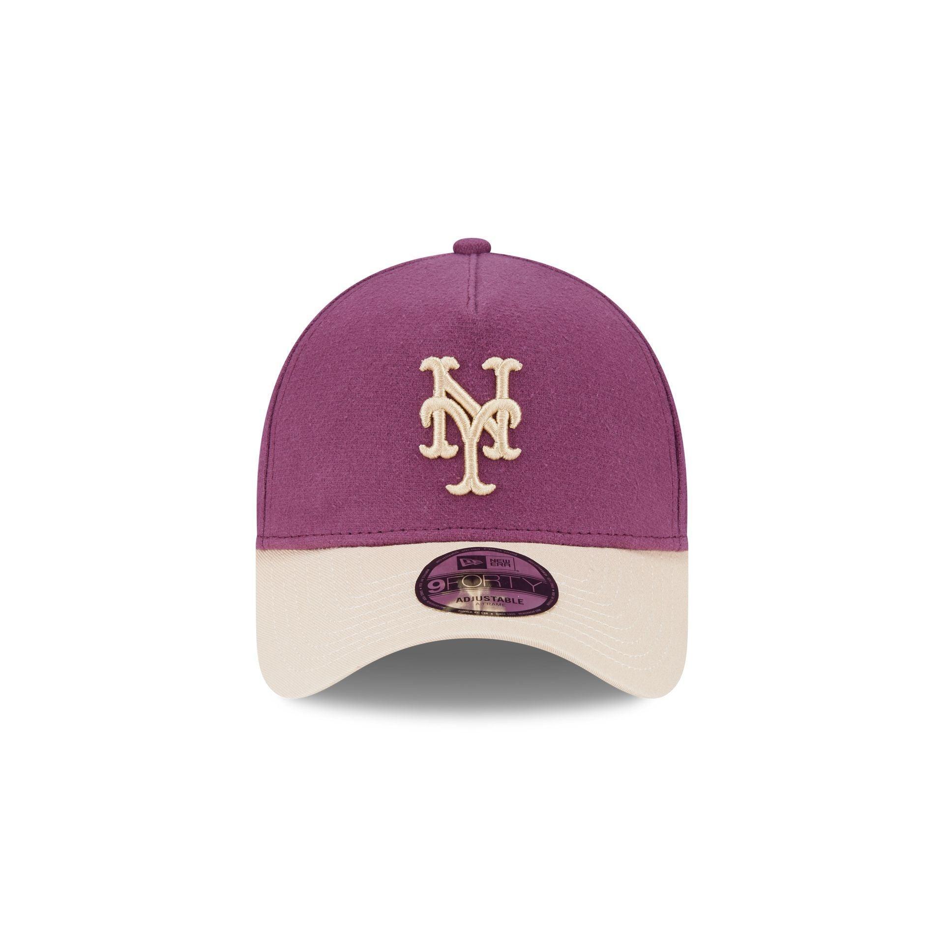 Golden State Warriors Moleskin Crown Maroon 9FORTY A-Frame Snapback Hat Male Product Image