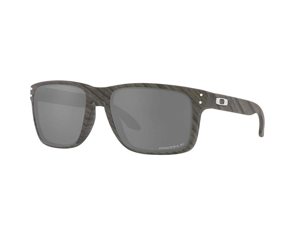 Oakley Mens OO9417 Holbrook XL 59mm Polarized Square Sunglasses - Woodgrain/Prizm Deep Water Product Image