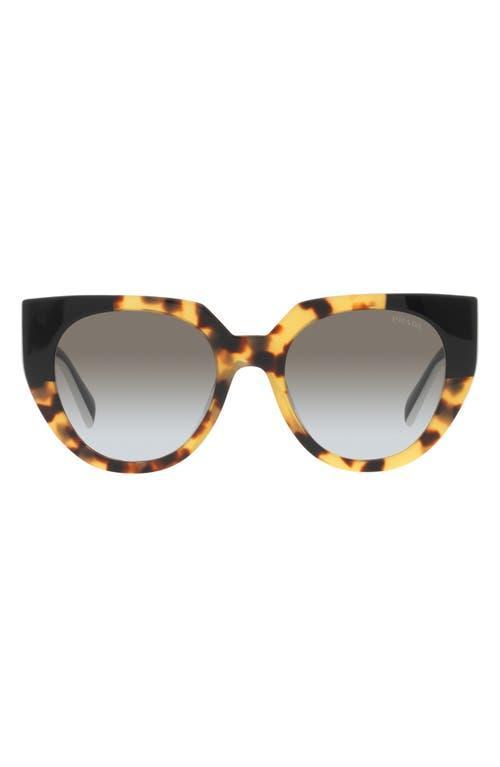 Prada Womens PR 14WS 52mm Tortoise Cat Eye Sunglasses Product Image