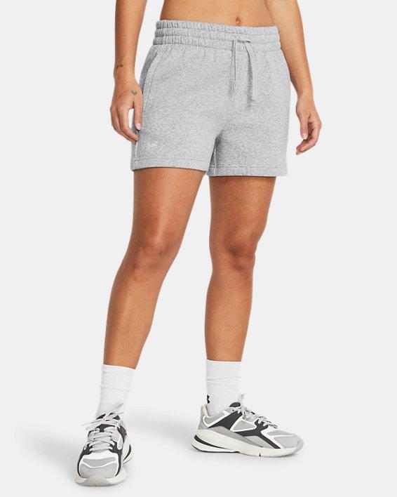 UA Rival Fleece Womens 3.5 Shorts Product Image
