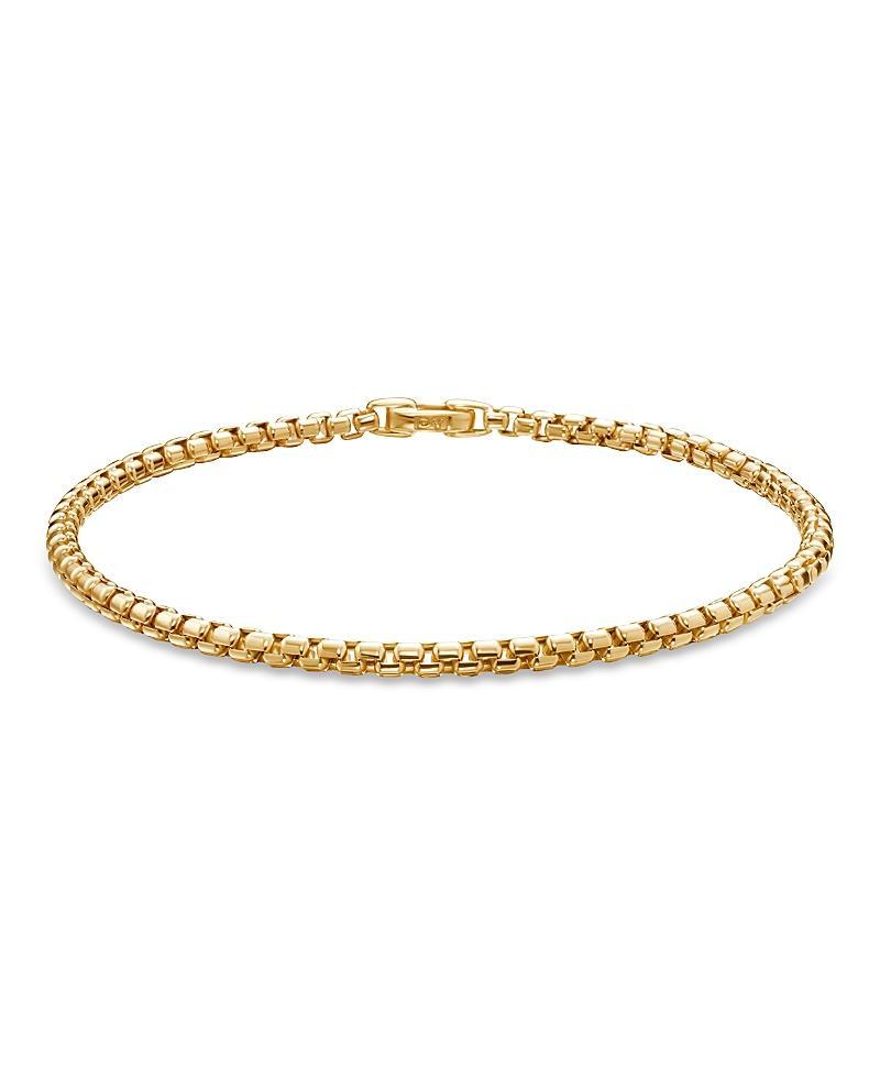 David Yurman 18K Yellow Gold Bel Aire Box Chain Bracelet Product Image