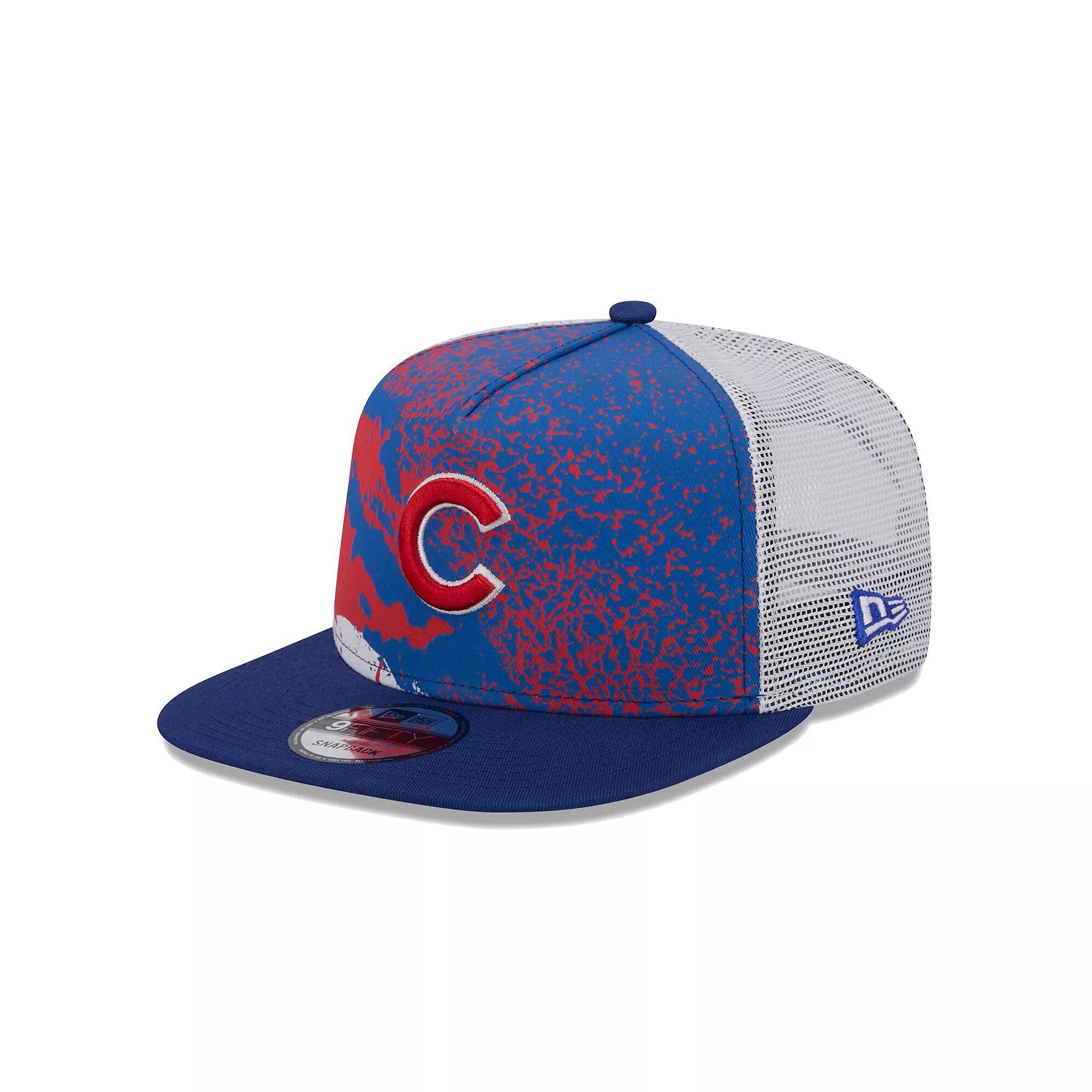 Men's New Era Royal Philadelphia 76ers Court Sport Speckle 9FIFTY Snapback Hat, 76r Blue Product Image