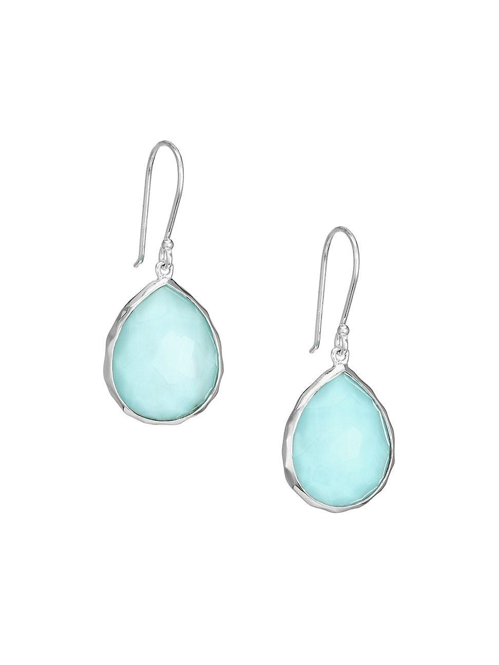 Small Teardrop Earrings in Sterling Silver Product Image