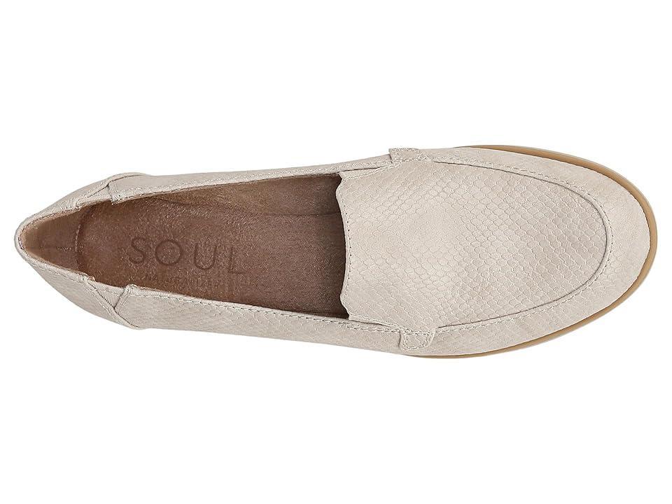 SOUL Naturalizer Idea Moc Women's Slip-on Loafers, Size: 6 Wide, Light Beige Product Image
