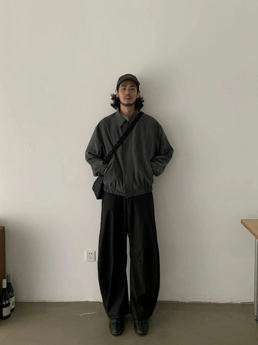 RT No. 18825 CASUAL SCIMITAR STRAIGHT PANTS Product Image