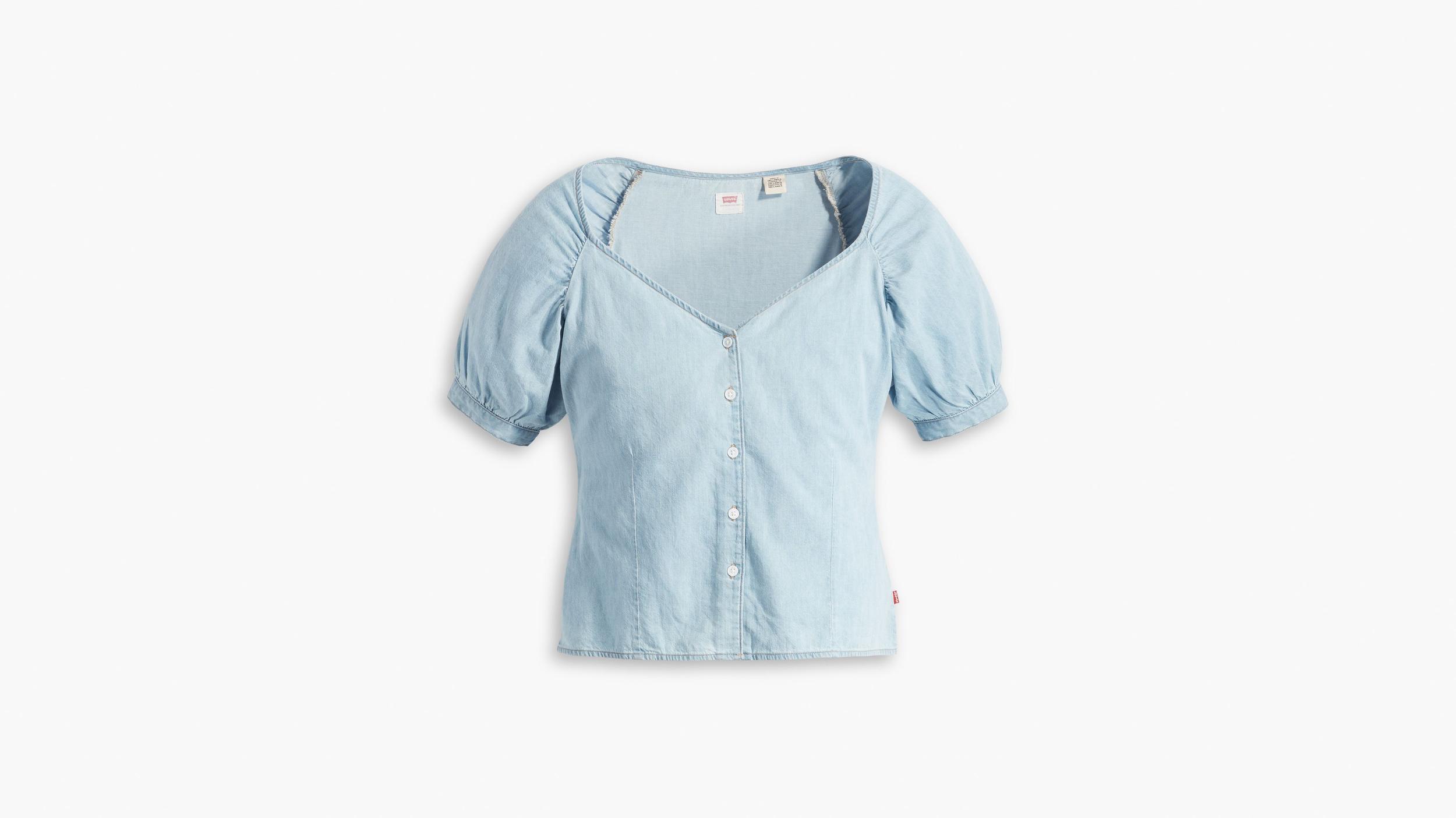 Marta Raglan Short Sleeve Blouse Product Image