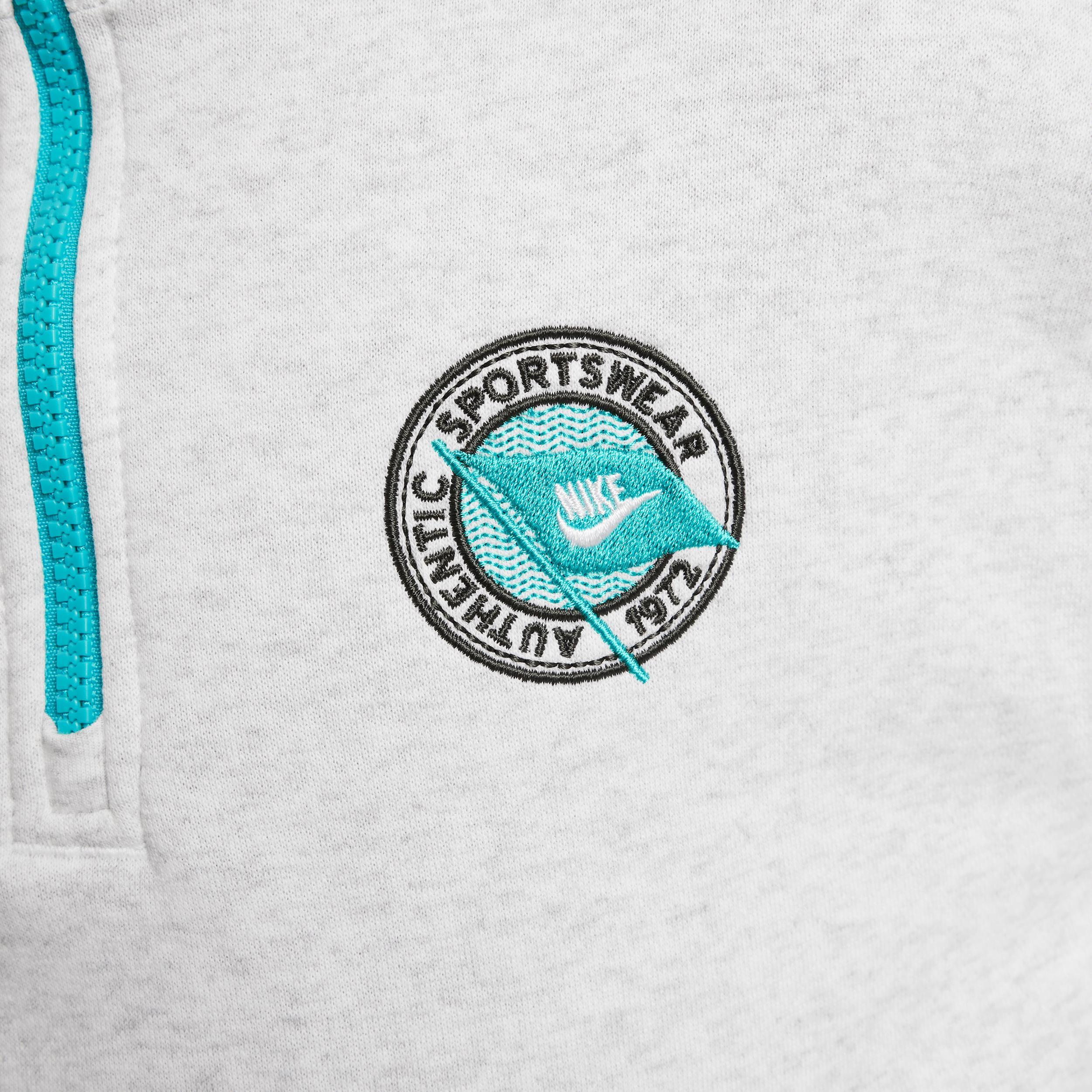 Unisex Nike Sportswear Club Fleece Girl's Long-Sleeve 1/2-Zip Top Product Image