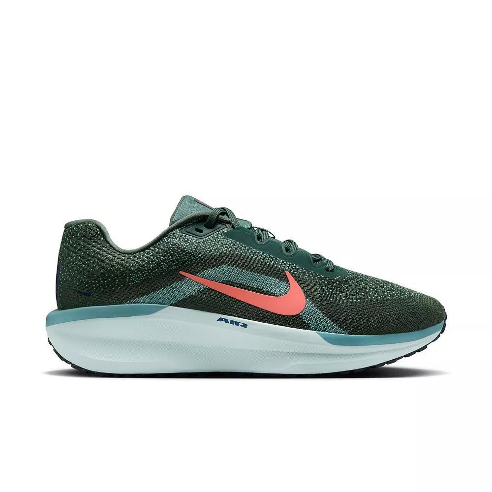 Nike Winflo 11 Men's Road Running Shoes, Size: 7, Vintage Green Ember Product Image