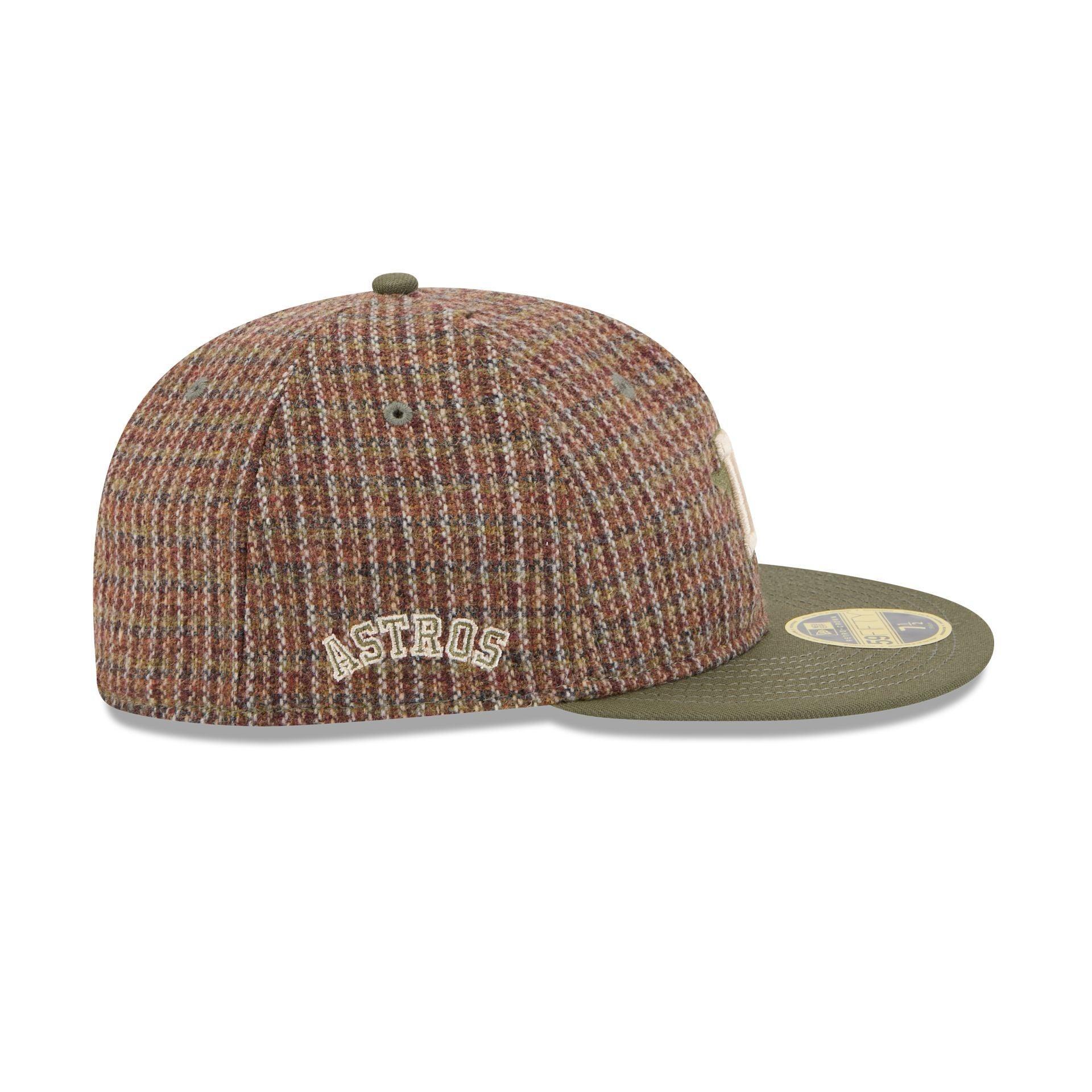 Just Caps Wool Logo Houston Astros Retro Crown 59FIFTY Fitted Hat Male Product Image